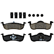 TRC1279 Rear Premium Braking Series Ceramic Brake Pad Set