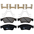 TRC1287 Front Premium Braking Series Ceramic Brake Pad Set