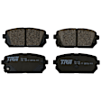 TRC1296 Rear Premium Braking Series Ceramic Brake Pad Set
