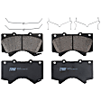 TRC1303 Front Premium Braking Series Ceramic Brake Pad Set