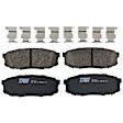 TRC1304 Rear Premium Braking Series Ceramic Brake Pad Set
