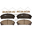 TRC1324 Front Premium Braking Series Ceramic Brake Pad Set