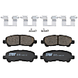 TRC1325 Rear Premium Braking Series Ceramic Brake Pad Set