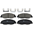 TRC1332 Front Premium Braking Series Ceramic Brake Pad Set