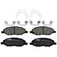 TRC1345 Front Premium Braking Series Ceramic Brake Pad Set