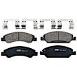TRC1363 Front Premium Braking Series Ceramic Brake Pad Set