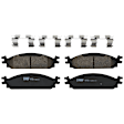 TRC1376 Front Premium Braking Series Ceramic Brake Pad Set