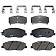 TRC1384 Front Premium Braking Series Ceramic Brake Pad Set