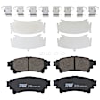 TRC1391 Rear Premium Braking Series Ceramic Brake Pad Set