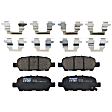 TRC1393 Rear Premium Braking Series Ceramic Brake Pad Set