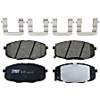 TRC1397 Front Premium Braking Series Ceramic Brake Pad Set