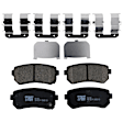 TRC1398 Rear Premium Braking Series Ceramic Brake Pad Set