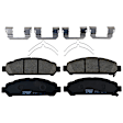 TRC1401 Front Premium Braking Series Ceramic Brake Pad Set