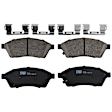 TRC1422 Front Premium Braking Series Ceramic Brake Pad Set