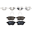 TRC1423 Rear Premium Braking Series Ceramic Brake Pad Set