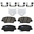TRC1432 Front Premium Braking Series Ceramic Brake Pad Set