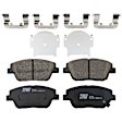 TRC1444 Front Premium Braking Series Ceramic Brake Pad Set