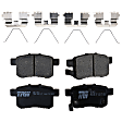 TRC1451 Rear Premium Braking Series Ceramic Brake Pad Set