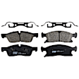 TRC1455 Front Premium Braking Series Ceramic Brake Pad Set