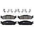 TRC1508 Front Premium Braking Series Ceramic Brake Pad Set