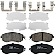 TRC1539 Front Premium Braking Series Ceramic Brake Pad Set