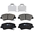 TRC1543 Front Premium Braking Series Ceramic Brake Pad Set