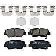 TRC1544 Rear Premium Braking Series Ceramic Brake Pad Set