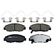 TRC1578 Front Premium Braking Series Ceramic Brake Pad Set