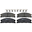 TRC1611 Front Premium Braking Series Ceramic Brake Pad Set