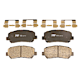 TRC1640 Front Premium Braking Series Ceramic Brake Pad Set