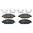 2015 Infiniti QX60 - Front Ceramic Brake Pad Set, Premium Braking Series
