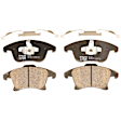 TRC1653 Front Premium Braking Series Ceramic Brake Pad Set