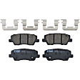 TRC1659 Rear Premium Braking Series Ceramic Brake Pad Set