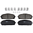 TRC1709 Front Premium Braking Series Ceramic Brake Pad Set
