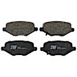 TRC1719 Rear Premium Braking Series Ceramic Brake Pad Set