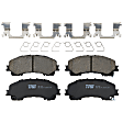 TRC1736 Front Premium Braking Series Ceramic Brake Pad Set