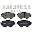 TRC1759 Front Premium Braking Series Ceramic Brake Pad Set