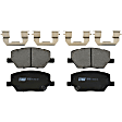 TRC1811 Front Premium Braking Series Ceramic Brake Pad Set