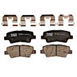 TRC1812 Rear Premium Braking Series Ceramic Brake Pad Set