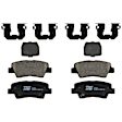 TRC1848 Rear Premium Braking Series Ceramic Brake Pad Set