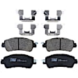 TRC1852 Front Premium Braking Series Ceramic Brake Pad Set