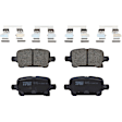 TRC1857 Rear Premium Braking Series Ceramic Brake Pad Set