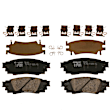 TRC1879 Rear Premium Braking Series Ceramic Brake Pad Set