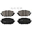 TRC1903 Front Premium Braking Series Ceramic Brake Pad Set