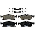 TRC1904 Front Premium Braking Series Ceramic Brake Pad Set