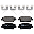 TRC1916 Rear Premium Braking Series Ceramic Brake Pad Set
