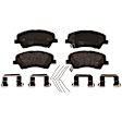 TRC2190 Front Premium Series Ceramic Brake Pad Set
