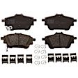 TRC2306 Rear Premium Series Ceramic Brake Pad Set