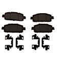 TRC2310 Front Premium Braking Series Ceramic Brake Pad Set