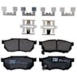 TRH0256 Front Premium Braking Series Semi-metallic Brake Pad Set